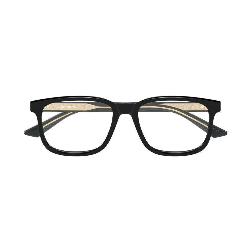 Mont Blanc MB0452O Eyeglasses Black Acetate